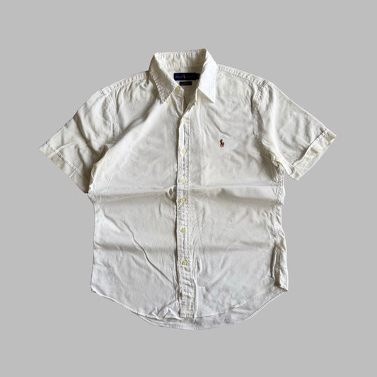 Y2K Polo Ralph Lauren Cotton  Button Up Shirt - M