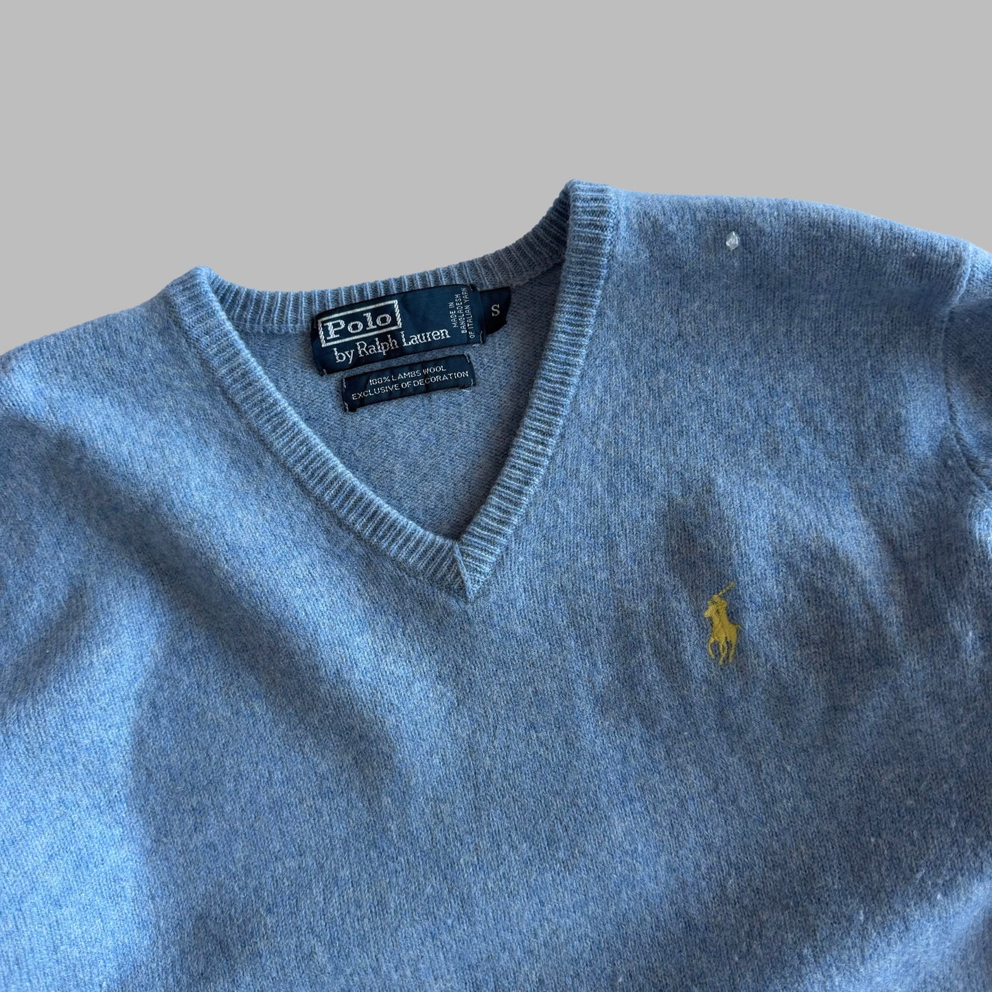 90s Polo Ralph Lauren Heavy Lambswool Knit - S