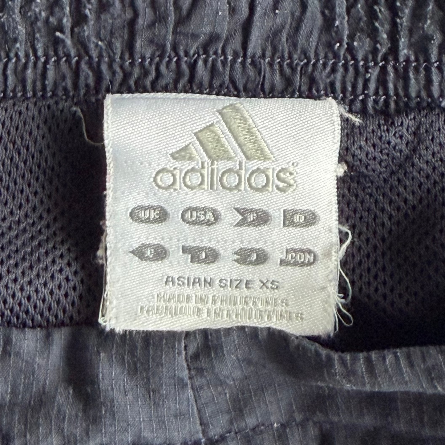 Y2K Adidas Three Stripe Capris - XS