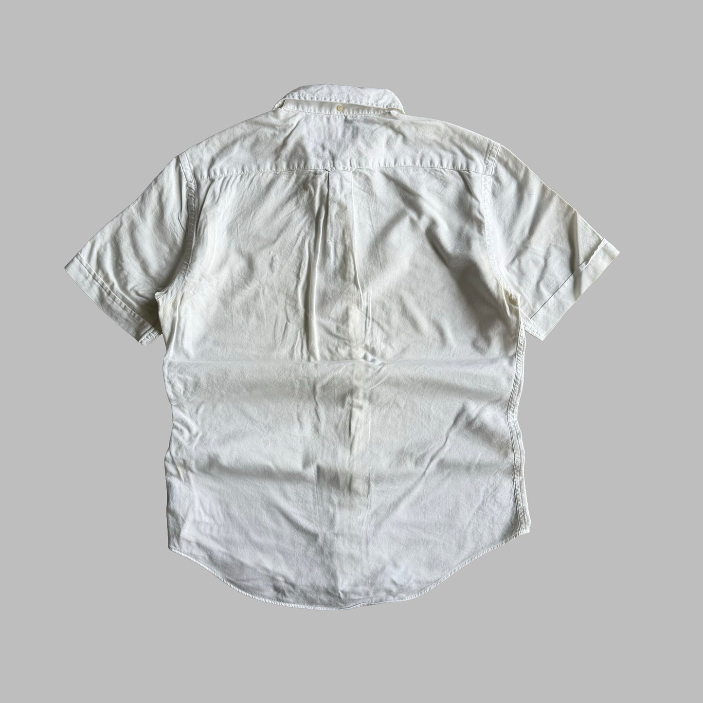 Y2K Polo Ralph Lauren Cotton  Button Up Shirt - M
