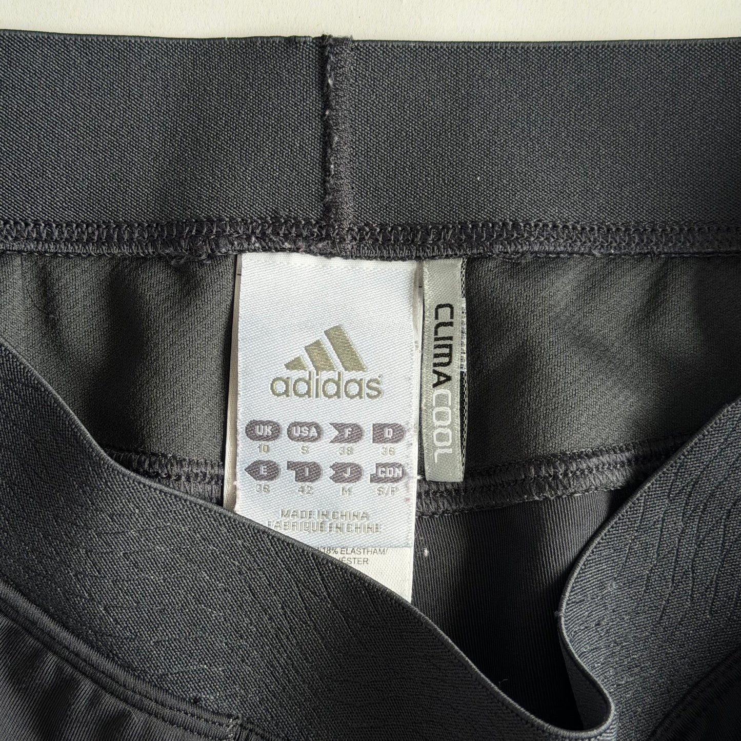 Y2K Adidas Three Stripe Mini Shorts - S