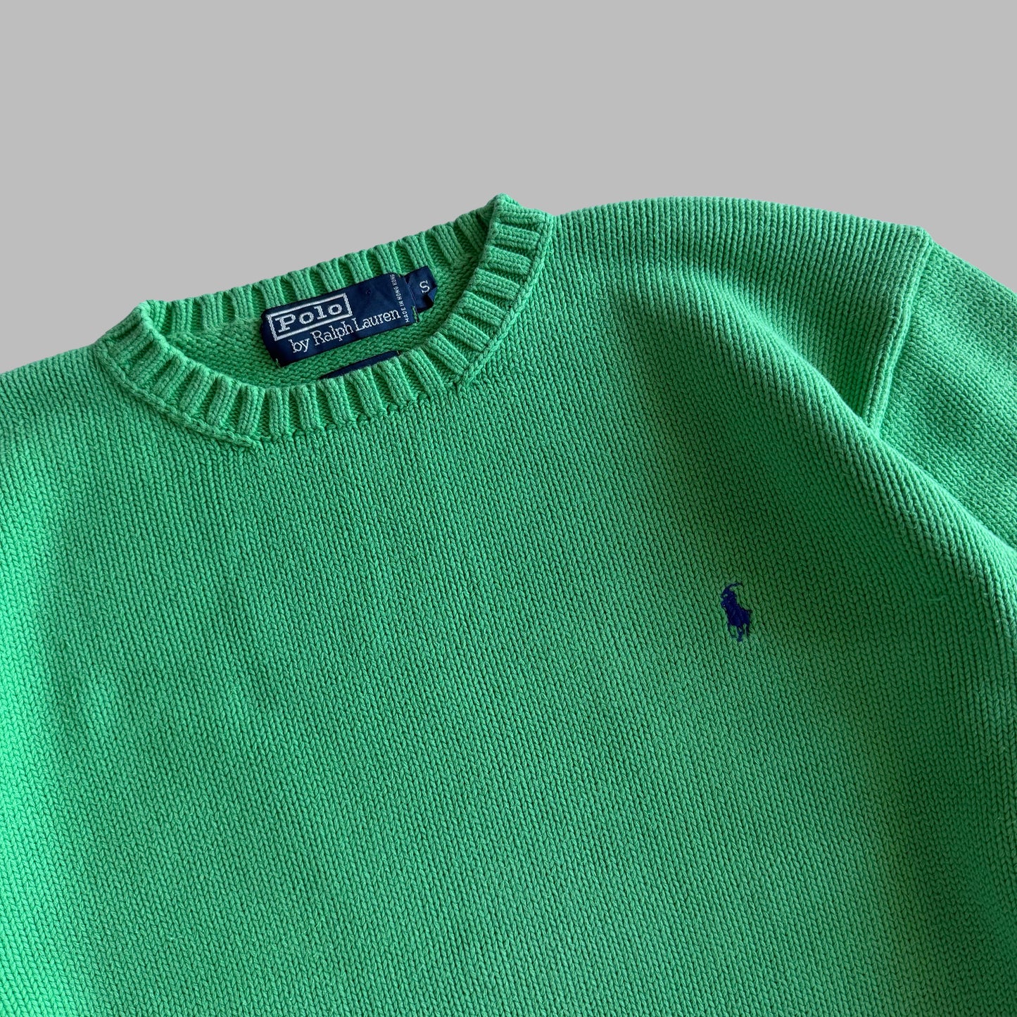 90s Polo Ralph Lauren Heavy Knit - S