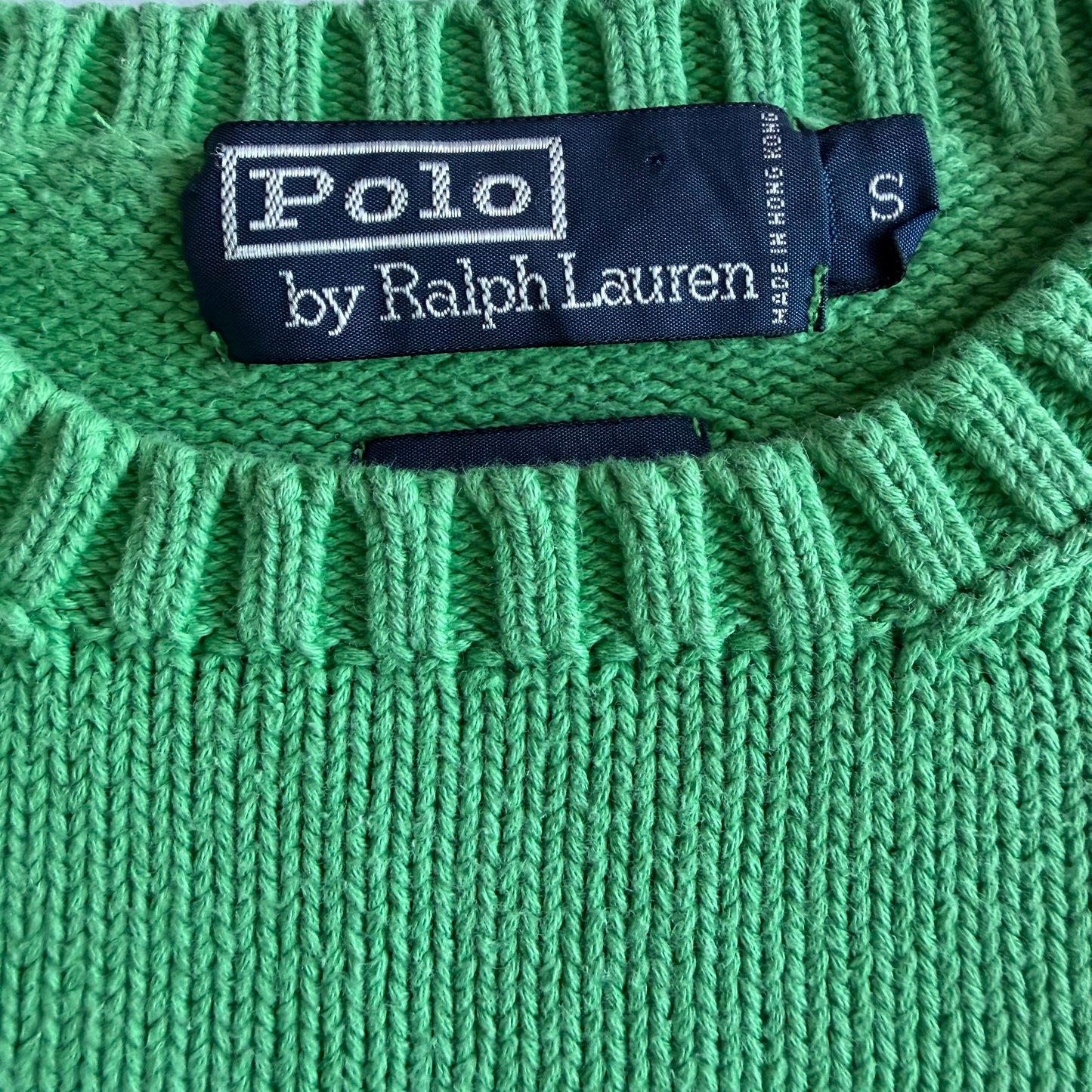 90s Polo Ralph Lauren Heavy Knit - S