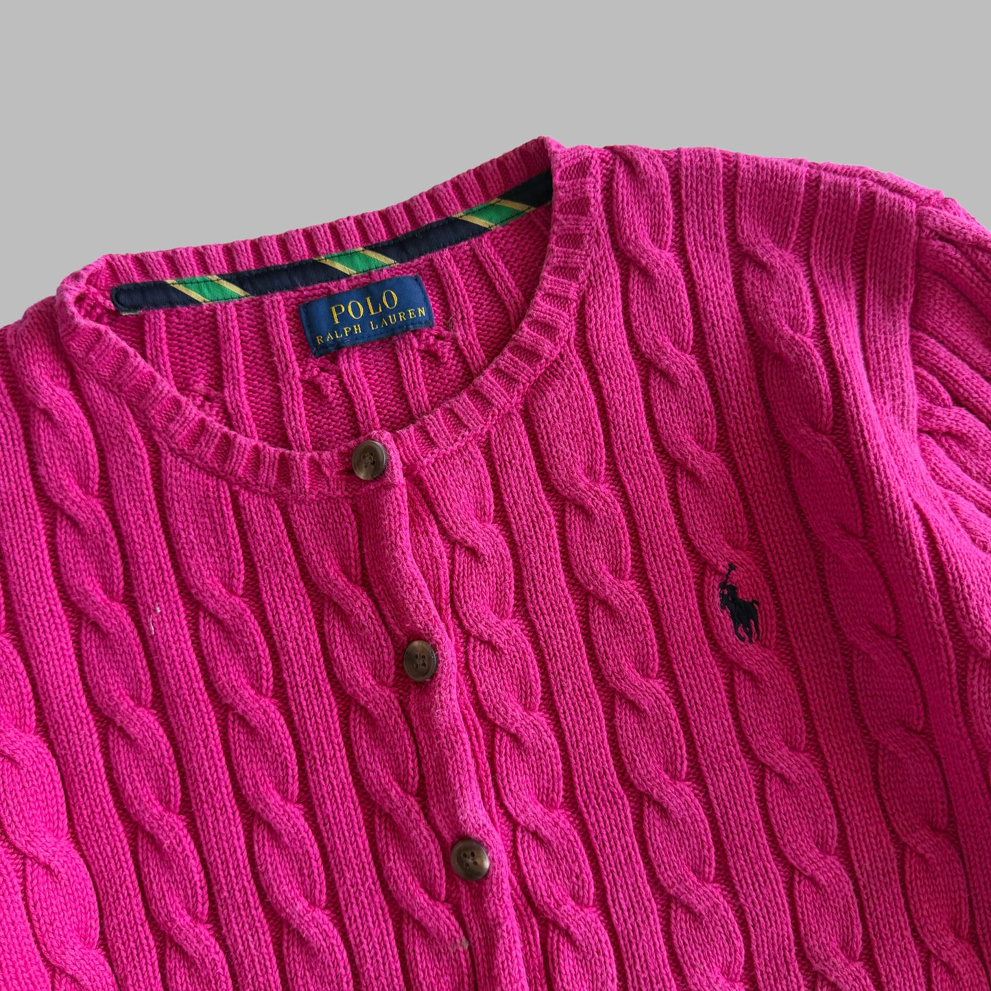 Polo Ralph Lauren Cable Knit Cardigan - S