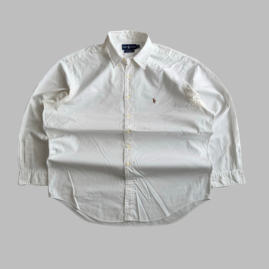 Y2K Polo Ralph Lauren Cotton  Button Up Shirt - XXL