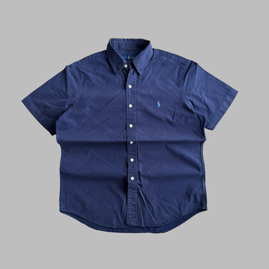 Y2K Polo Ralph Lauren Cotton Button Up Shirt - S