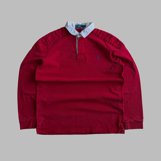 90s Polo Ralph Lauren Rugby Shirt - L