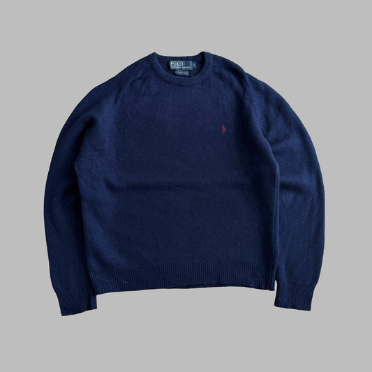 90s Polo Ralph Lauren Lambswool Heavy Knit - M