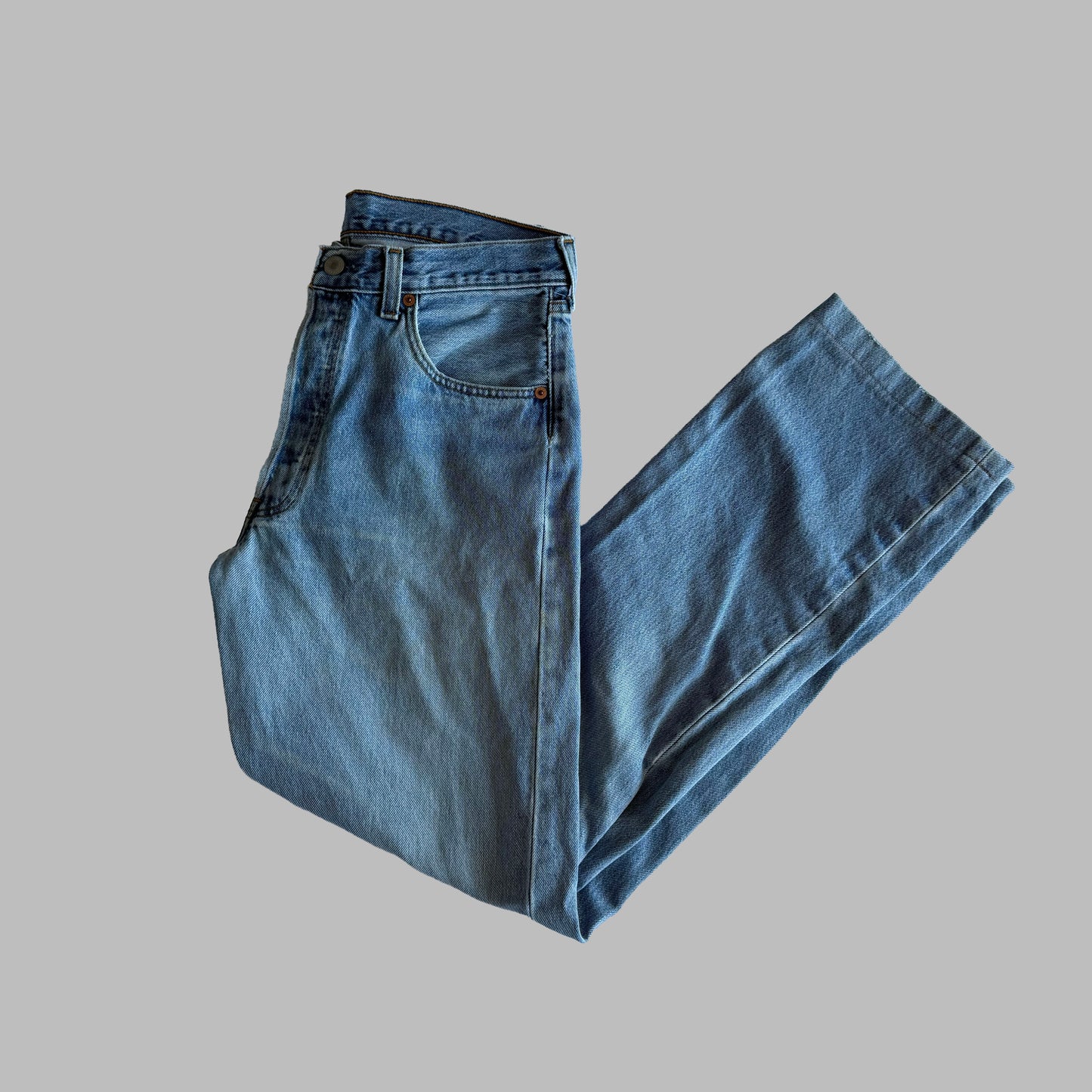 90s Levis Paper Tag Straight Leg Jeans - 33 x 34