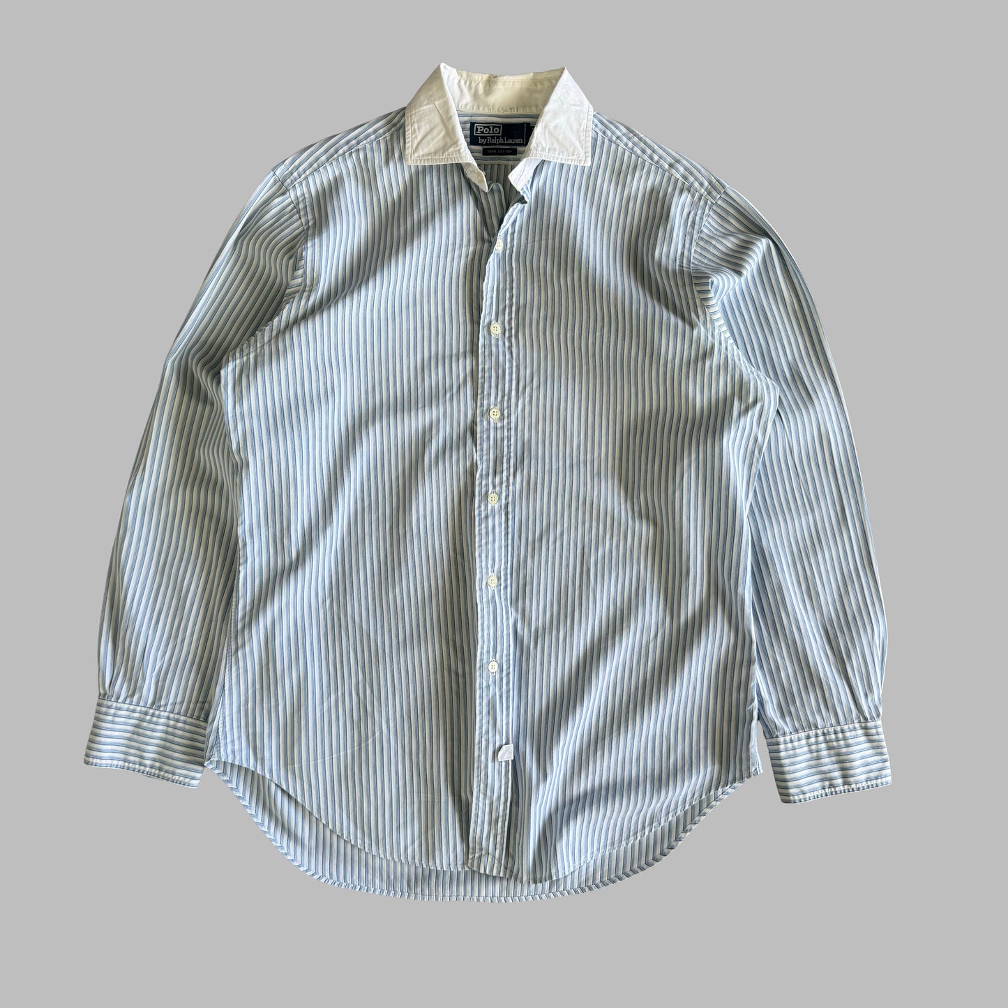 Ralph Lauren Striped Button Up Shirt - Large