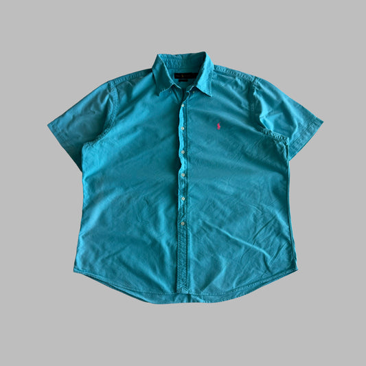 Y2K Polo Ralph Lauren Button Up Shirt - XL