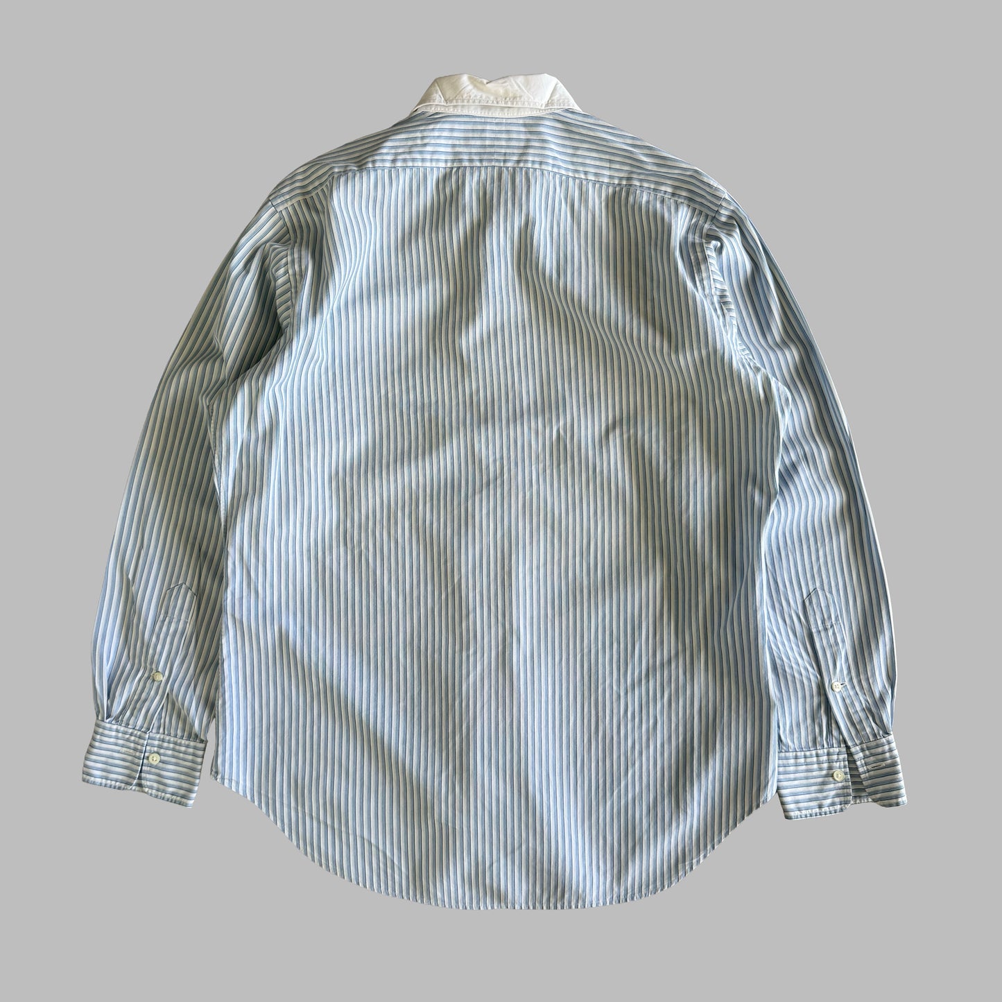 Ralph Lauren Striped Button Up Shirt - Large