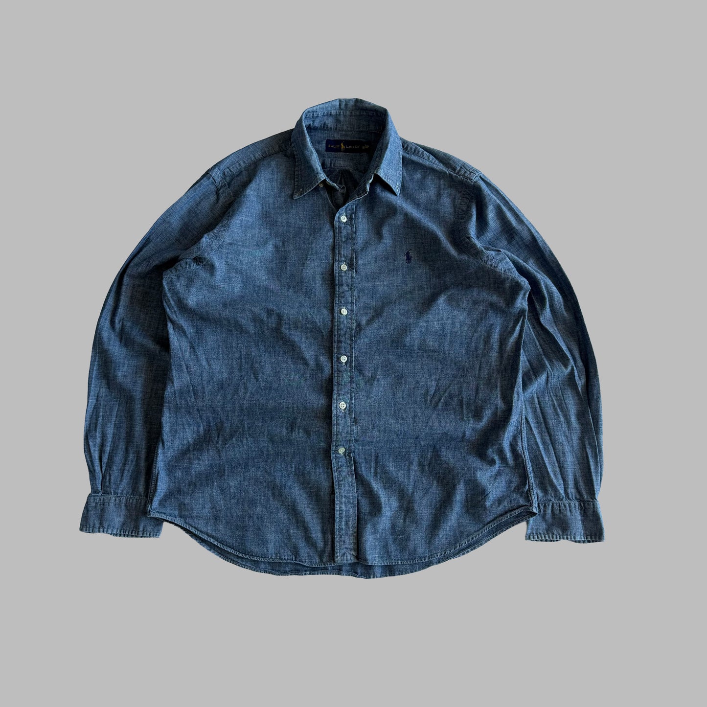 Y2K Polo Ralph Lauren Button Up Shirt - L