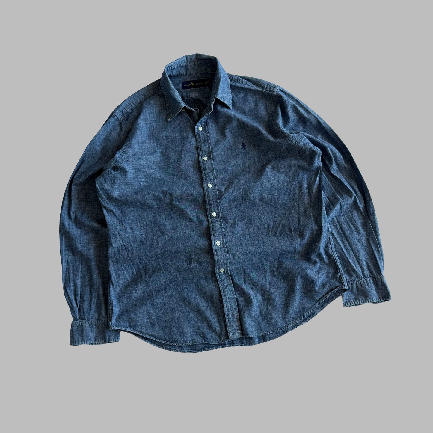 Y2K Polo Ralph Lauren Button Up Shirt - L