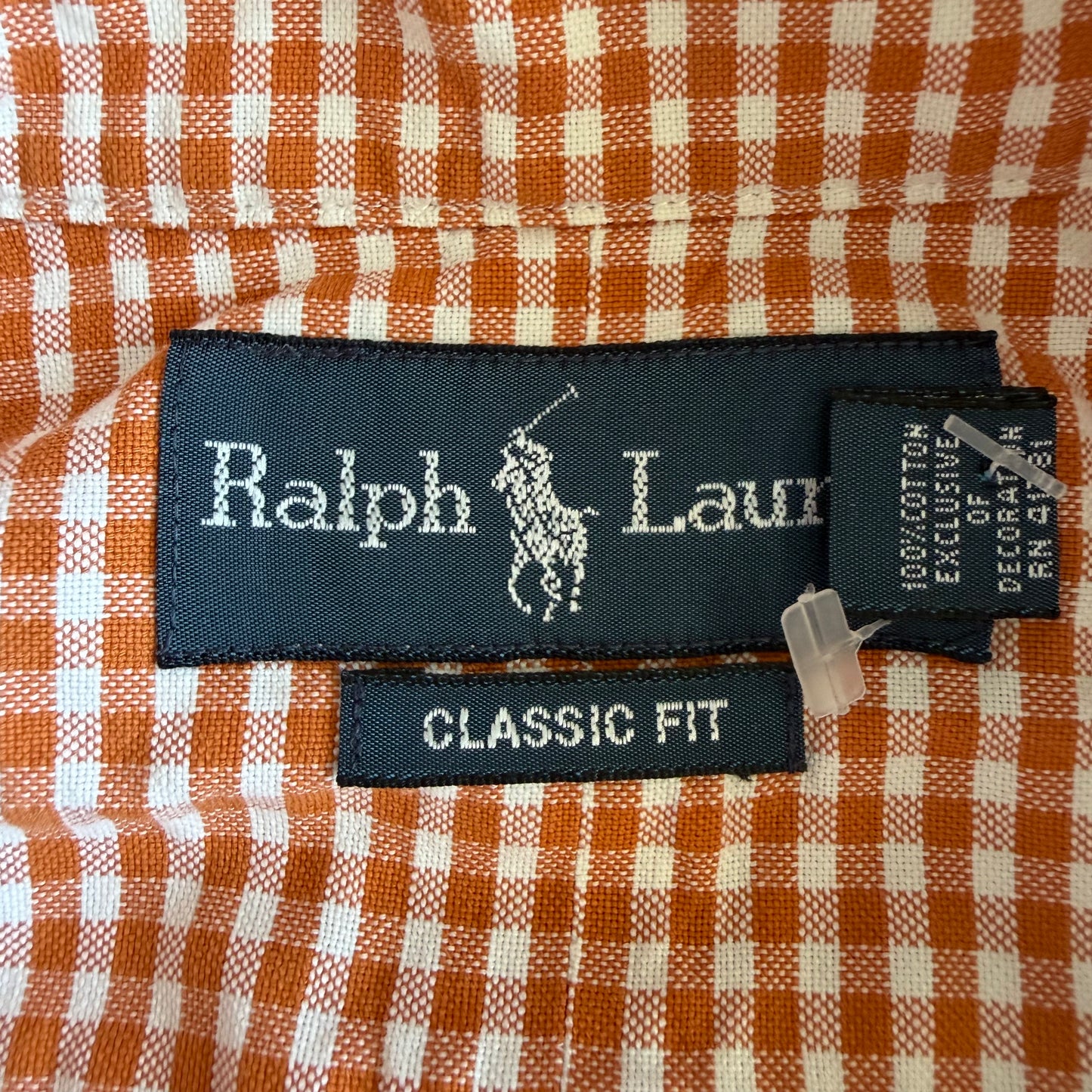 90s Polo Ralph Lauren Gingham Button Up Shirt - XXL