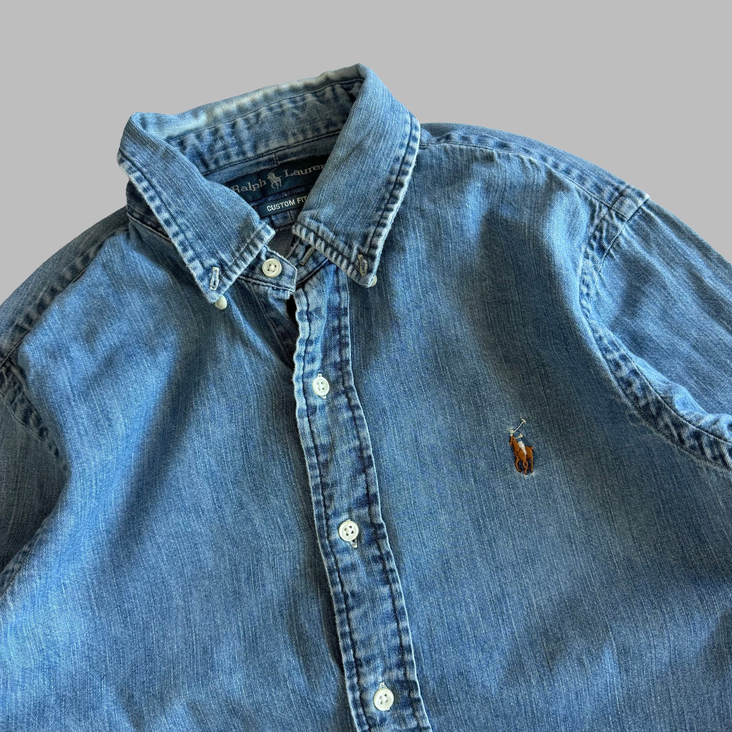 Y2K Polo Ralph Lauren Button Up Shirt - S