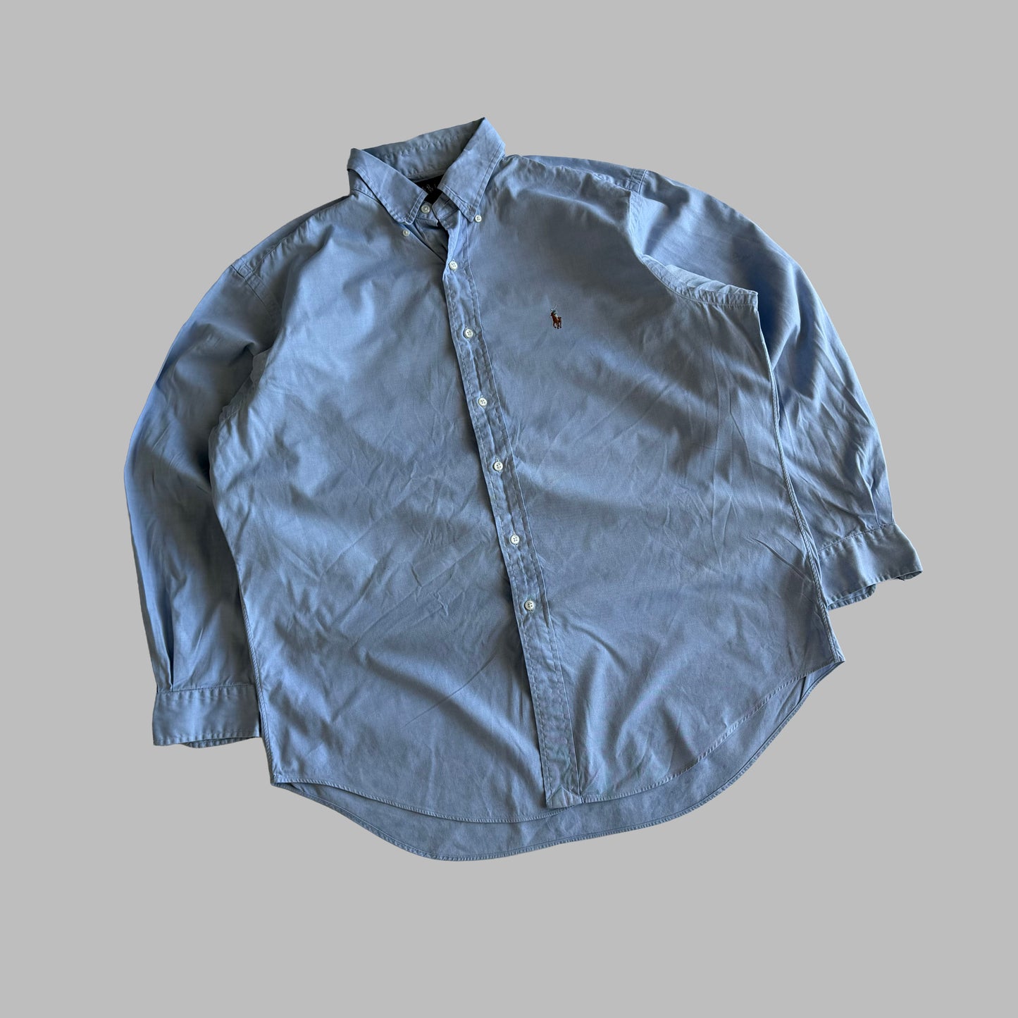 Y2K Polo Ralph Lauren Button Up Shirt - L
