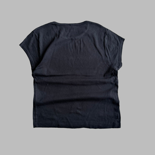 Y2K Ralph Lauren Polo Jeans Spell Out Baby Tee - XL