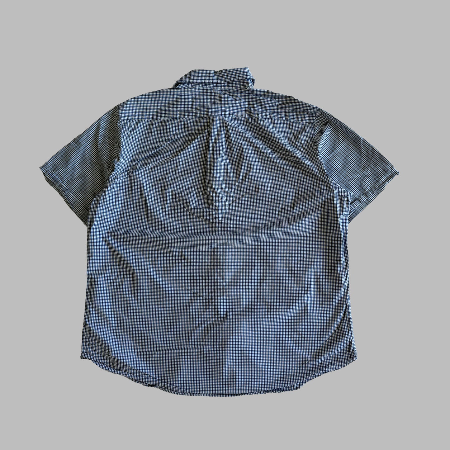 Y2K Polo Ralph Lauren Checkered Button Up Shirt - XL