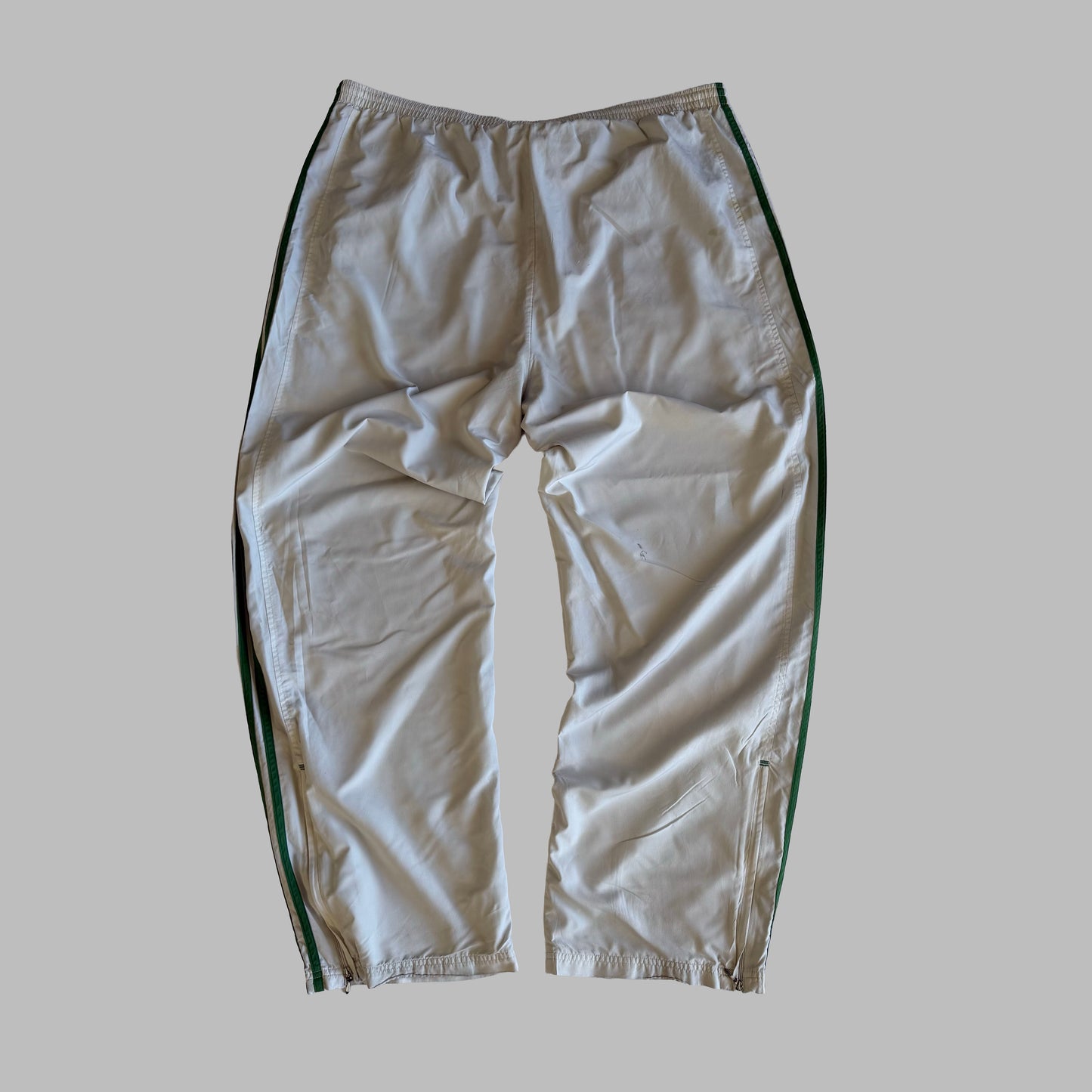 Y2K Adidas Three Stripe Baggy Track Pants - XXL