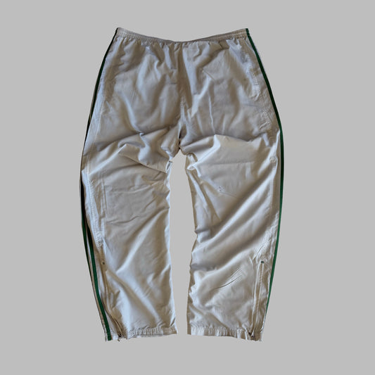 Y2K Adidas Three Stripe Baggy Track Pants - XXL