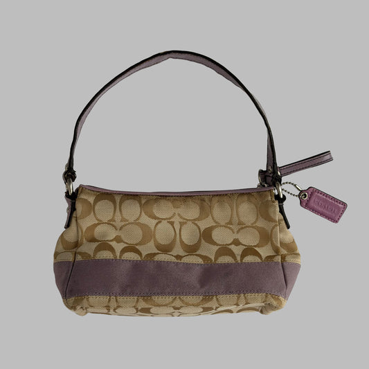 Y2K Coach Lavender Mini Bag
