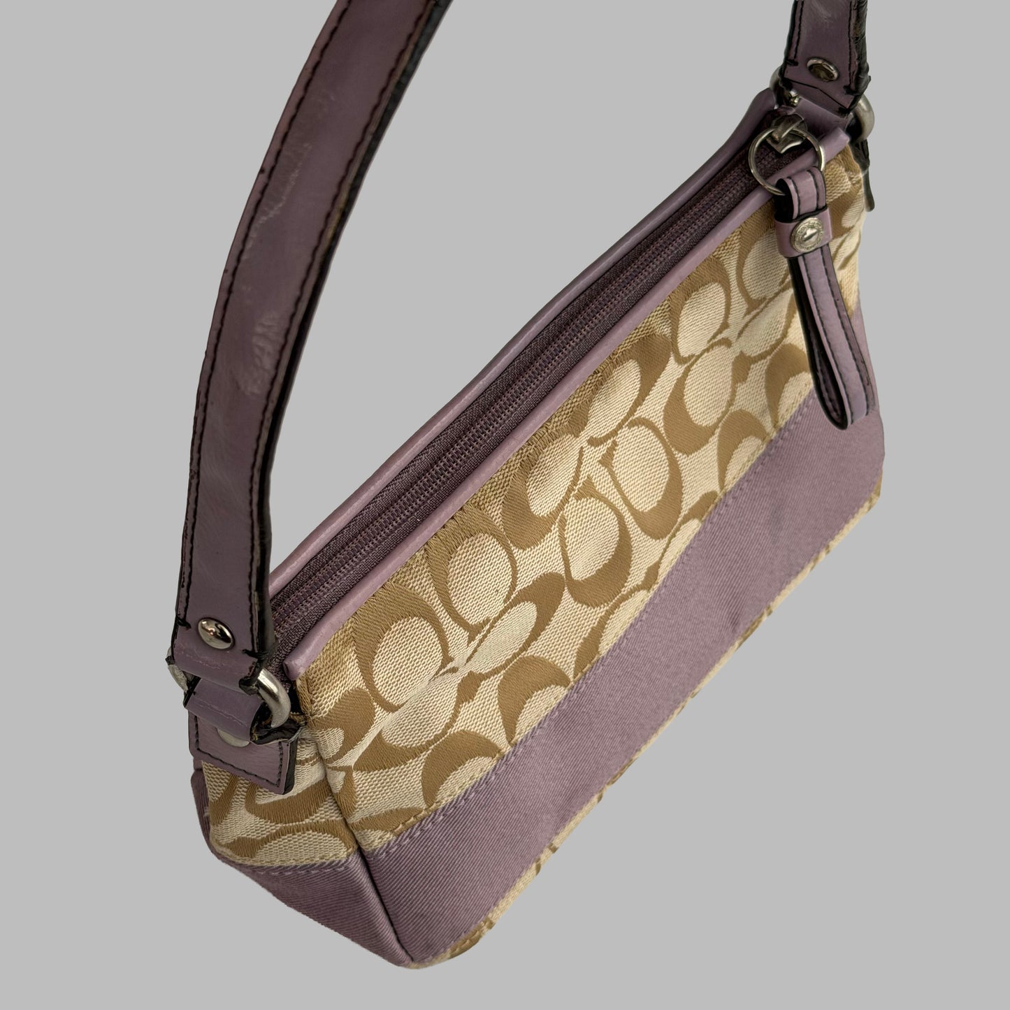 Y2K Coach Lavender Mini Bag