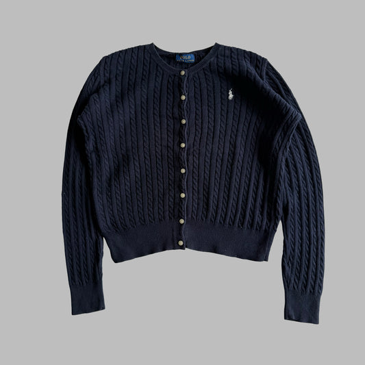 Ralph Lauren Cable Knit Cardigan - Medium