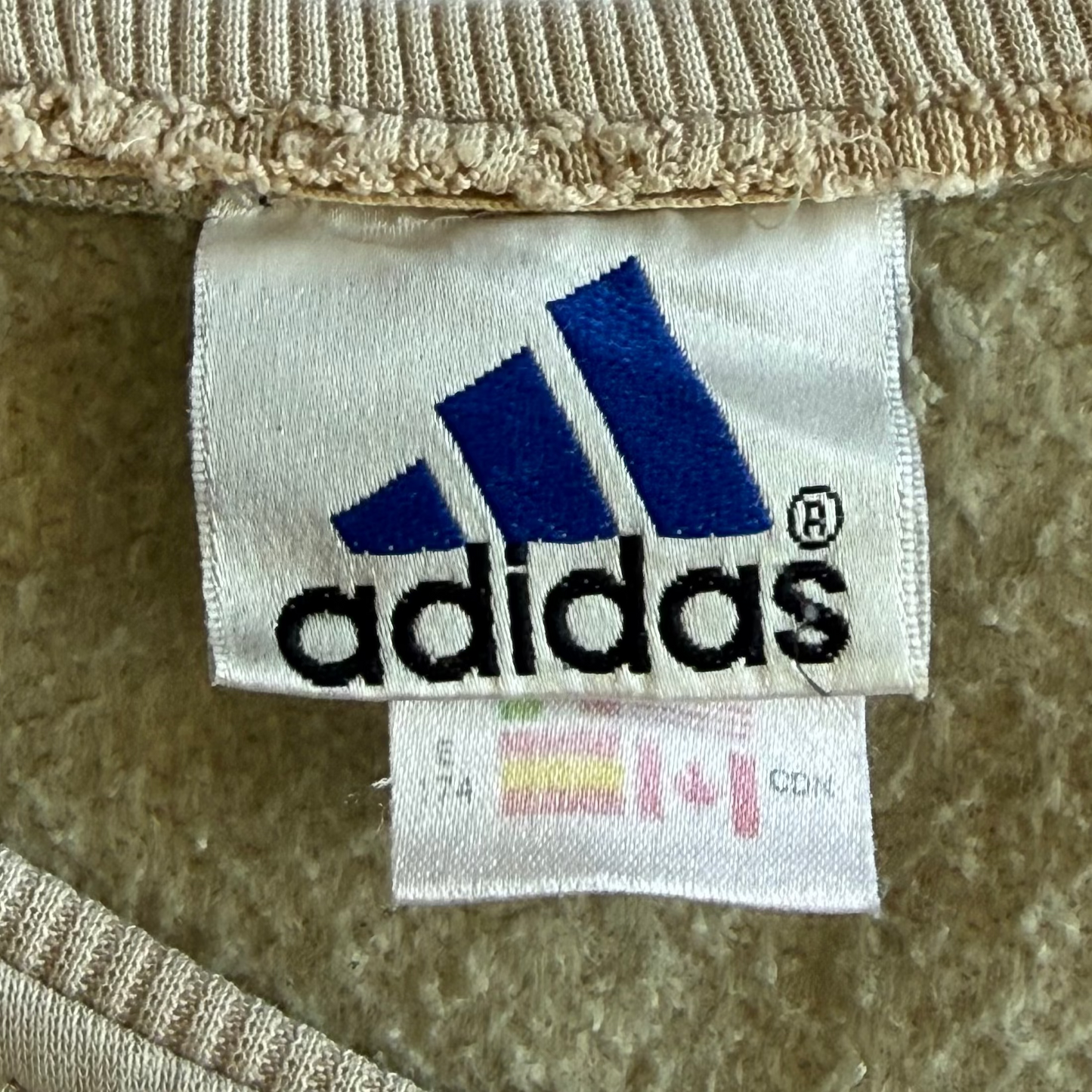 Adidas Spell Out Sweatshirt - Large