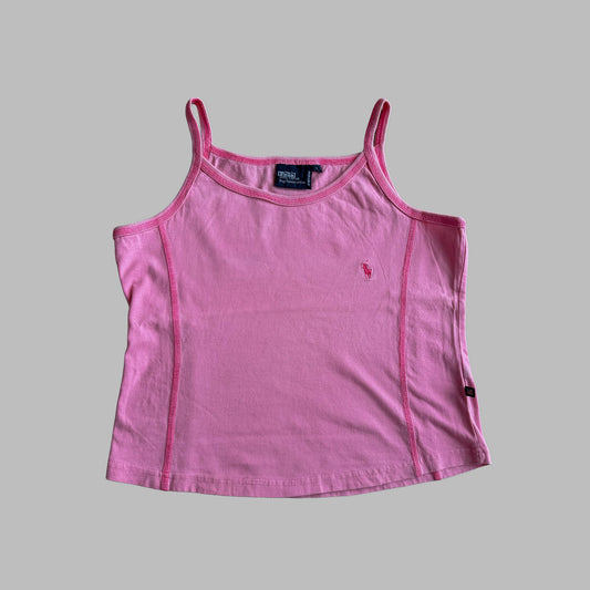 Y2K Ralph Lauren Panelled Tank - M