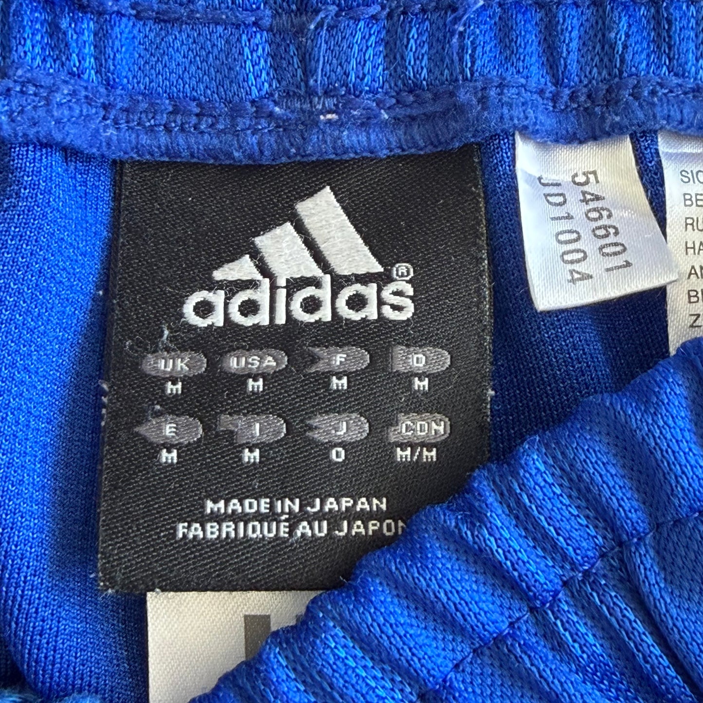 Y2K Adidas Three Stripe Heavyweight Track Pants - M