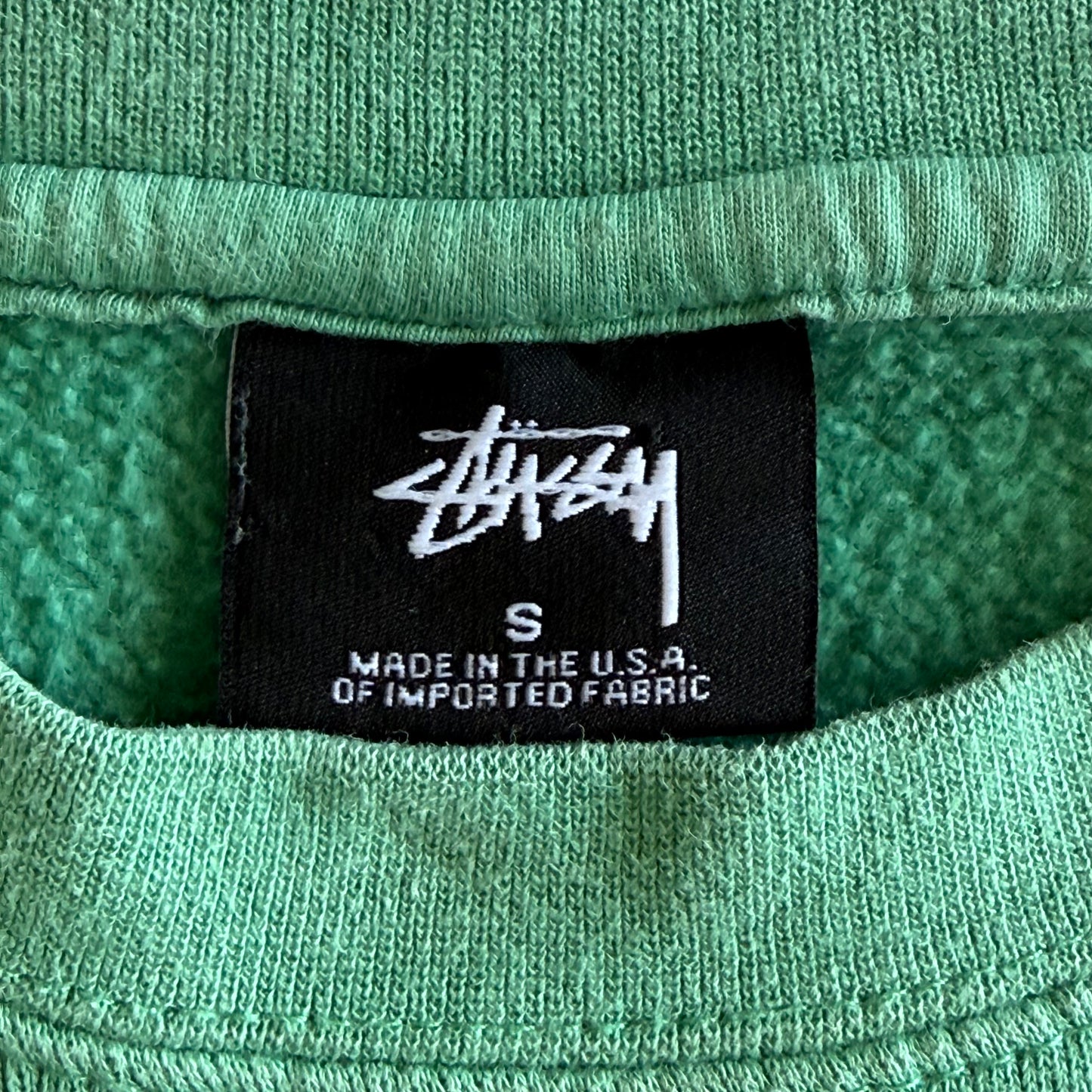 Stussy Spell Out Sweatshirt - Small