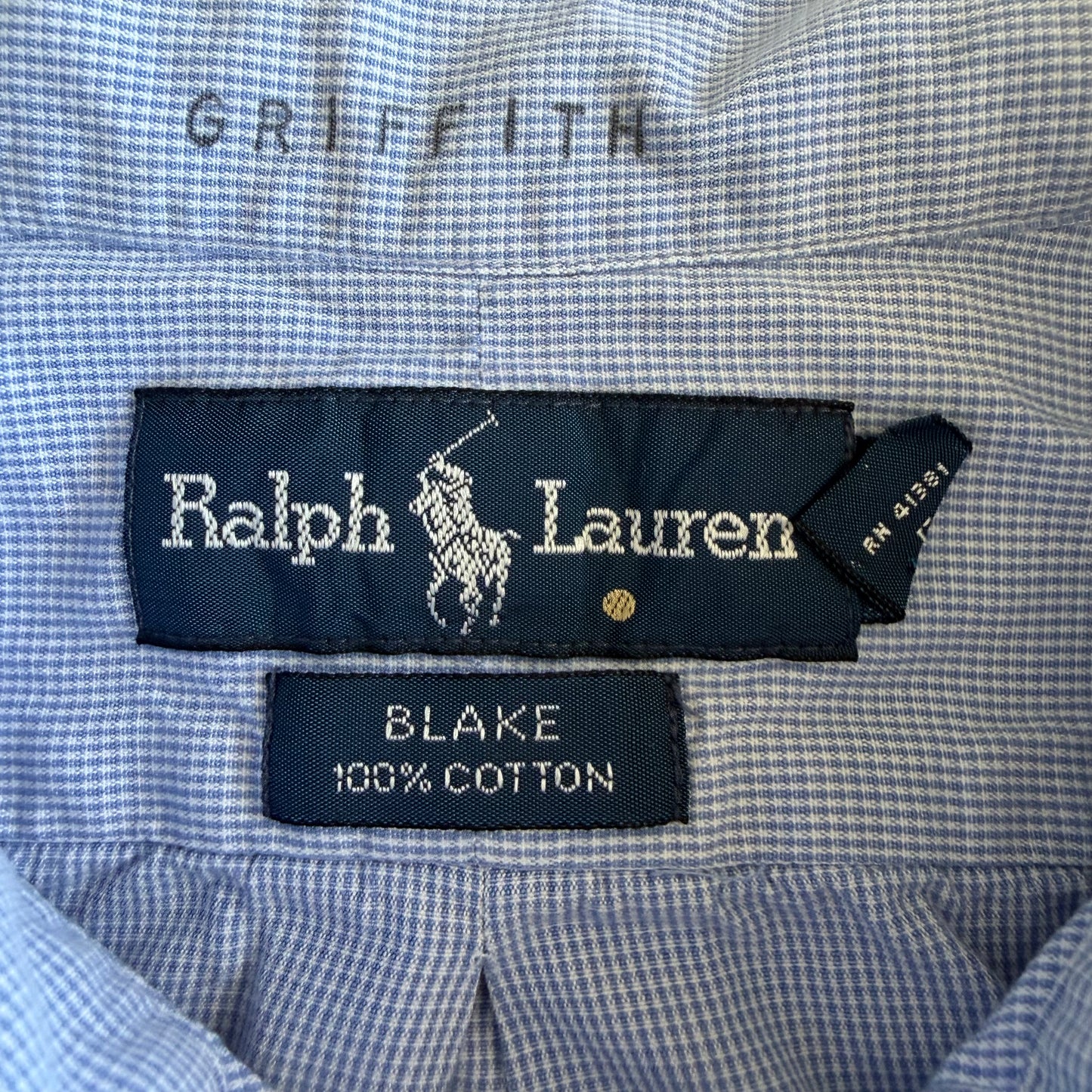 Y2K Polo Ralph Lauren Checkered Button Up Shirt - XXL