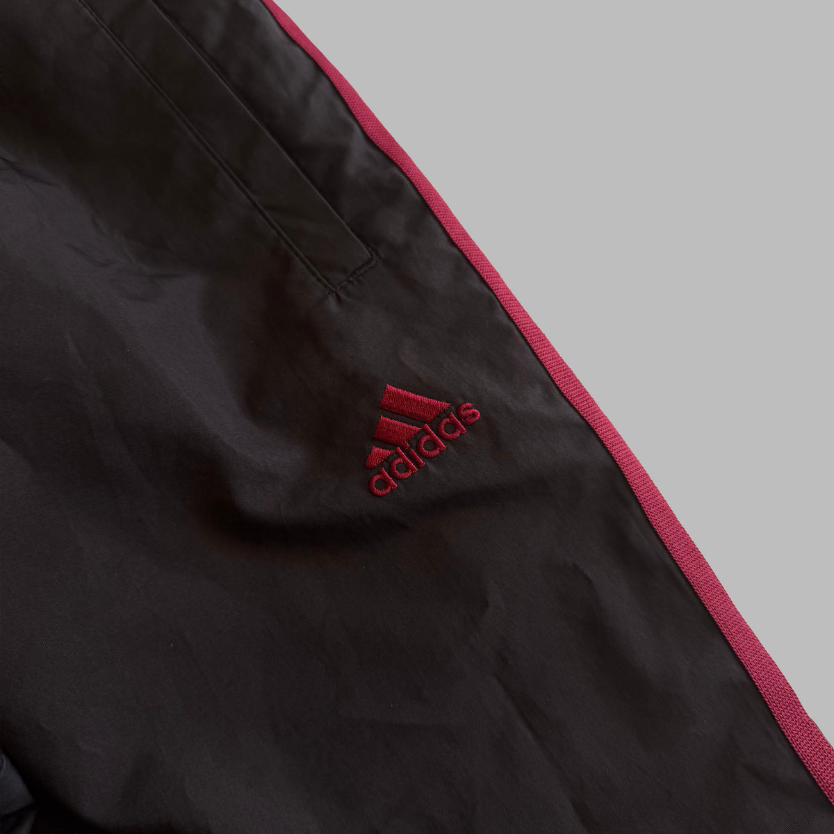 Y2K Adidas Three Stripe Active Track Pants - XS