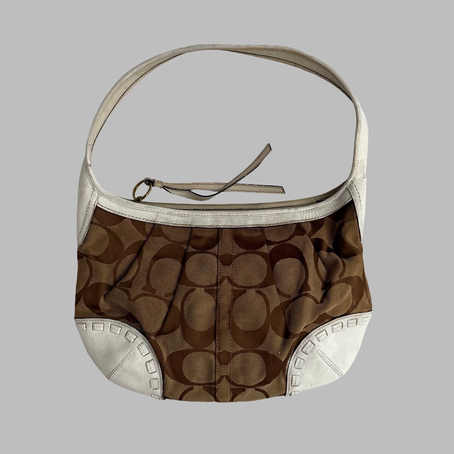 Y2K Coach Monogram Hobo Bag