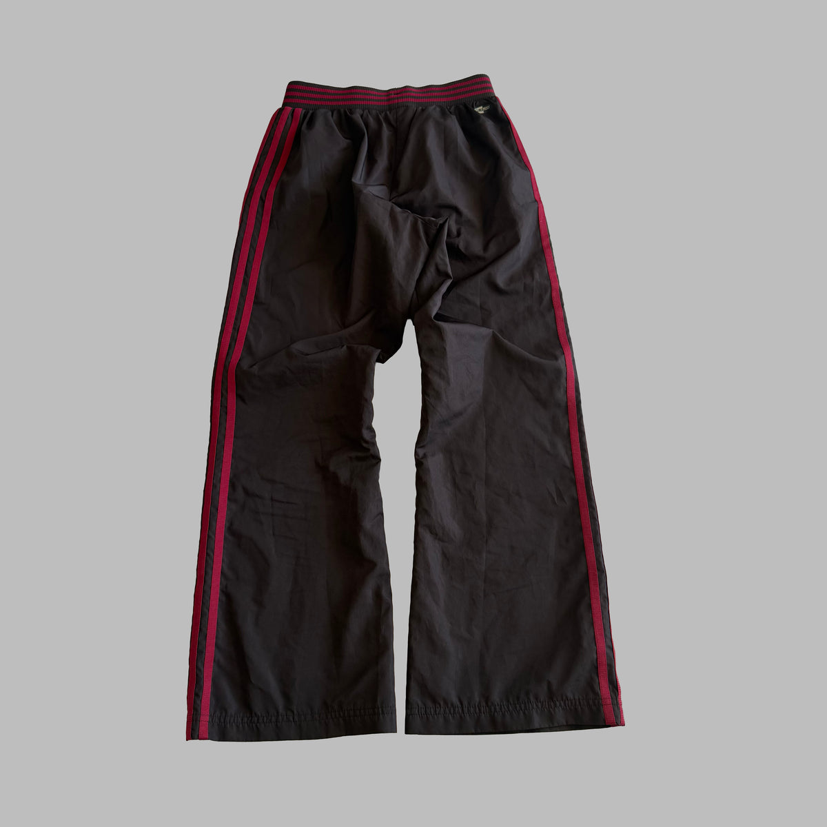 Y2K Adidas Three Stripe Active Track Pants - XS