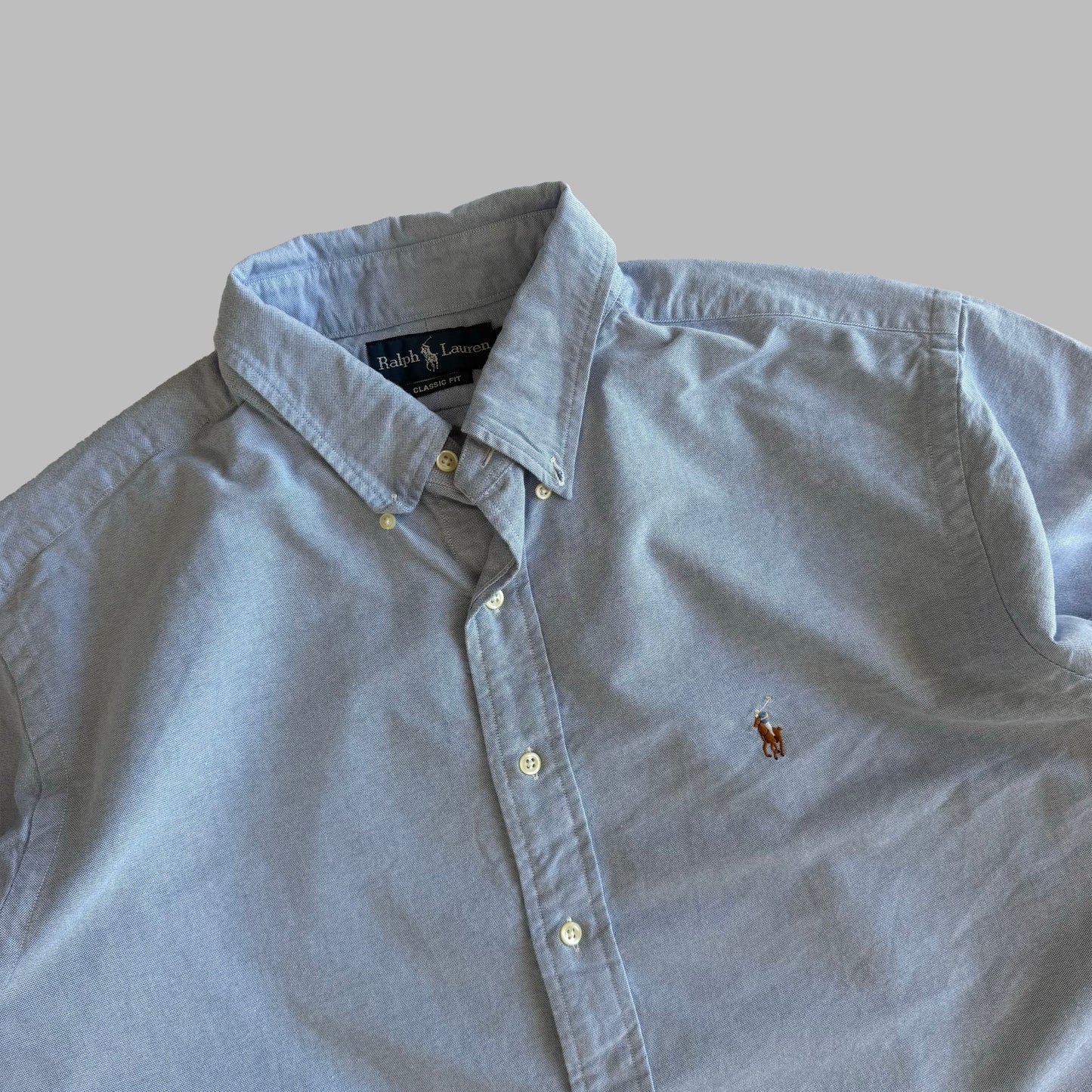 Y2K Polo Ralph Lauren Heavyweight Button Up Shirt - XXL