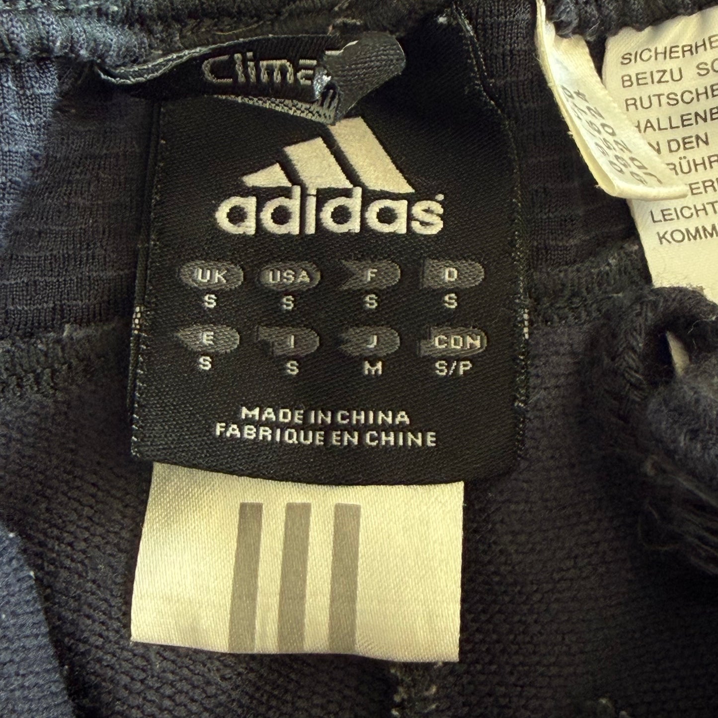 Y2K Adidas Three Stripe 3/4 Length Track Pants - M
