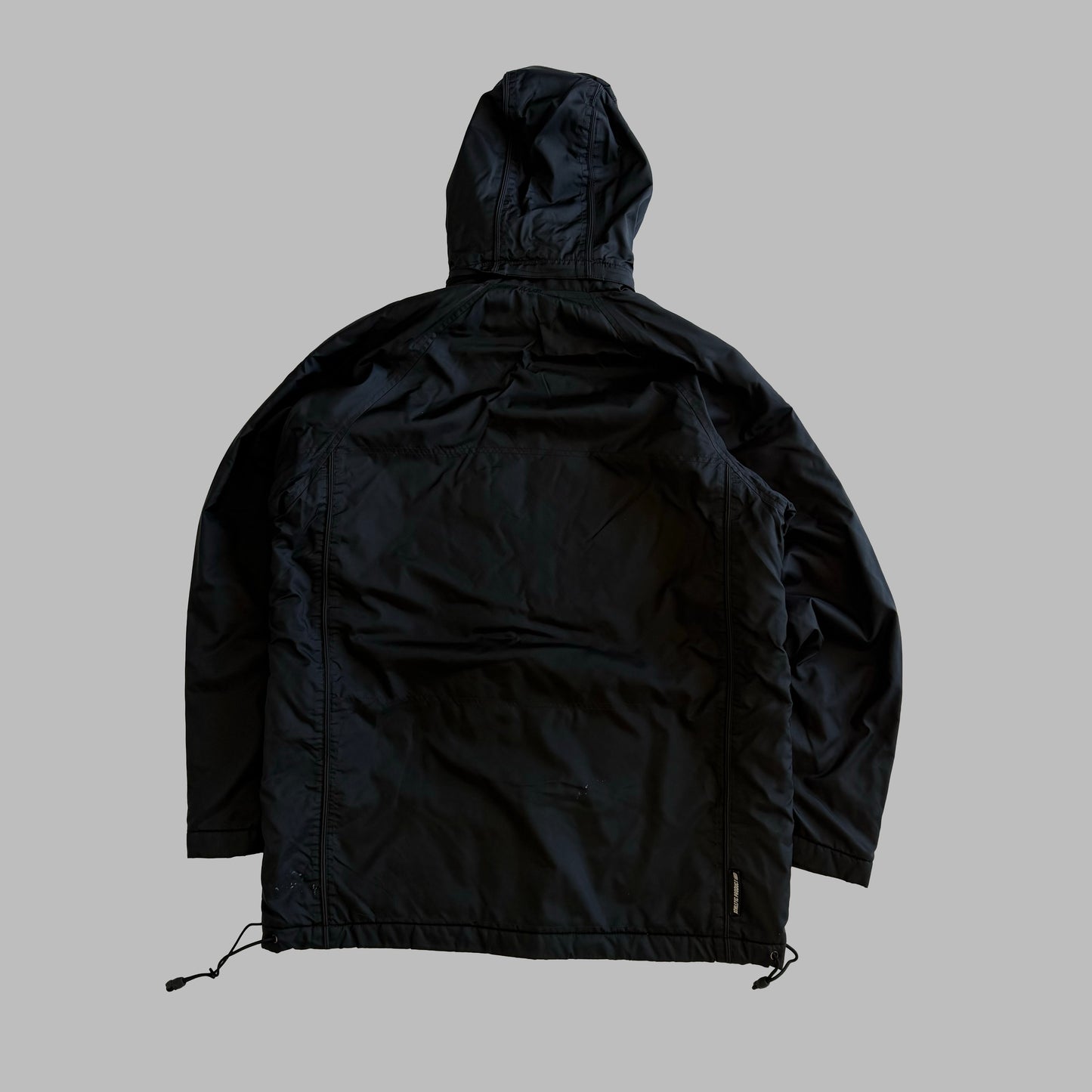 Y2K Nike Centre Swoosh Insulated Hooded Jacket - M