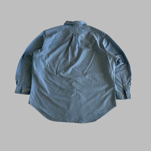 Y2K Polo Ralph Lauren Heavyweight Button Up Shirt - XXL