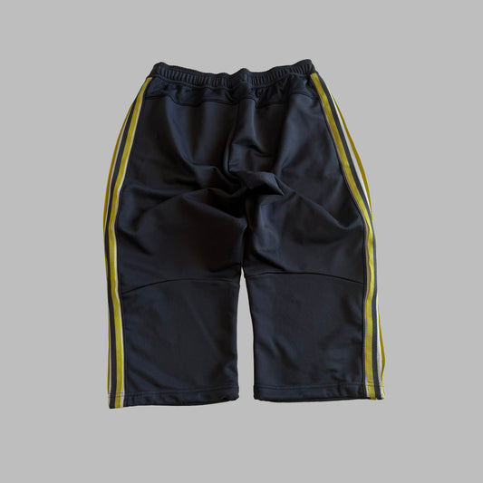 Y2K Adidas Three Stripe 3/4 Length Track Pants - M