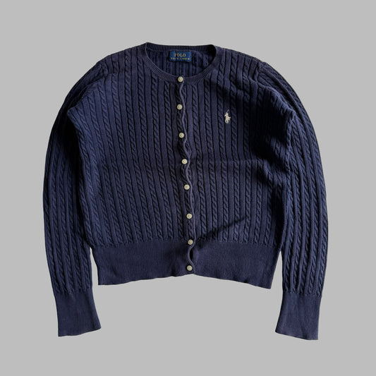 Ralph Lauren Cable Knit Cardigan - Large