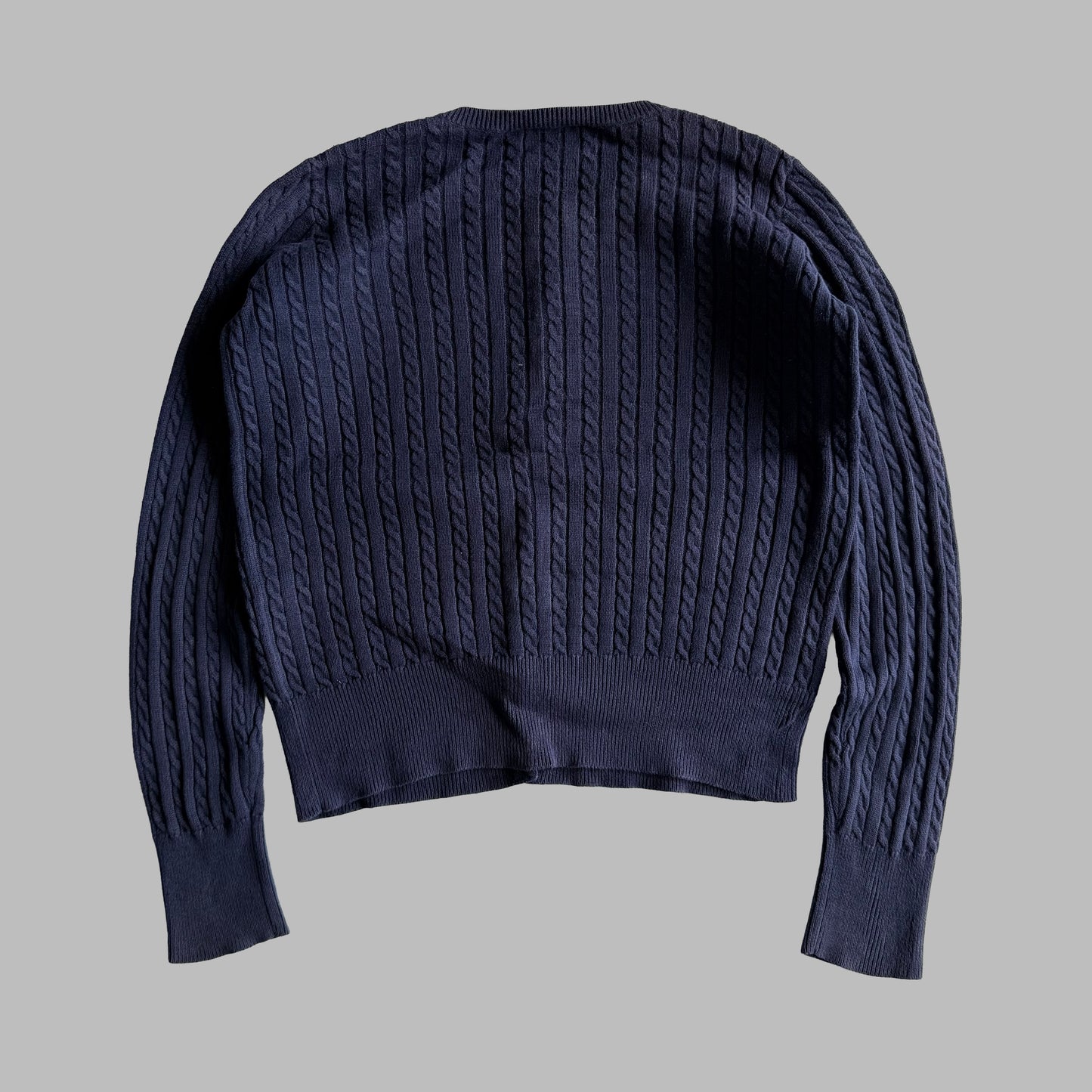 Ralph Lauren Cable Knit Cardigan - Large