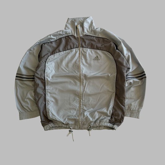 Y2K Adidas Panelled Track Jacket - XL