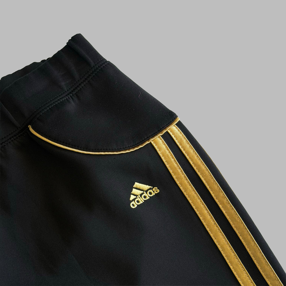 Y2K Adidas Three Stripe Active Track Pants - S