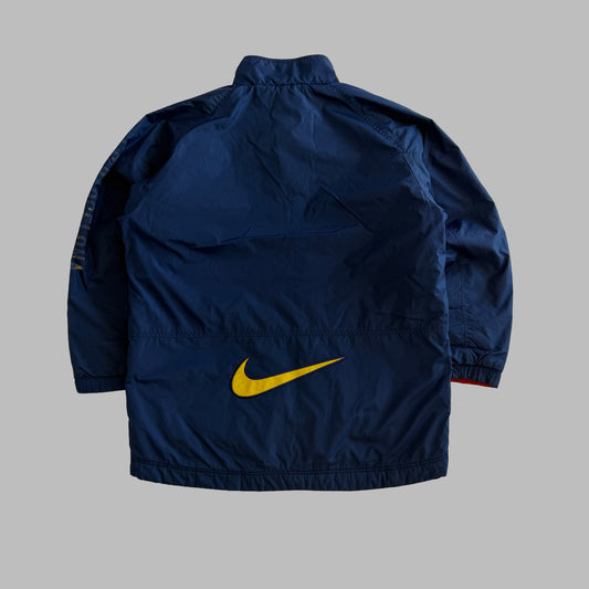 Y2K Nike Barcelona FC Padded Jacket - XL