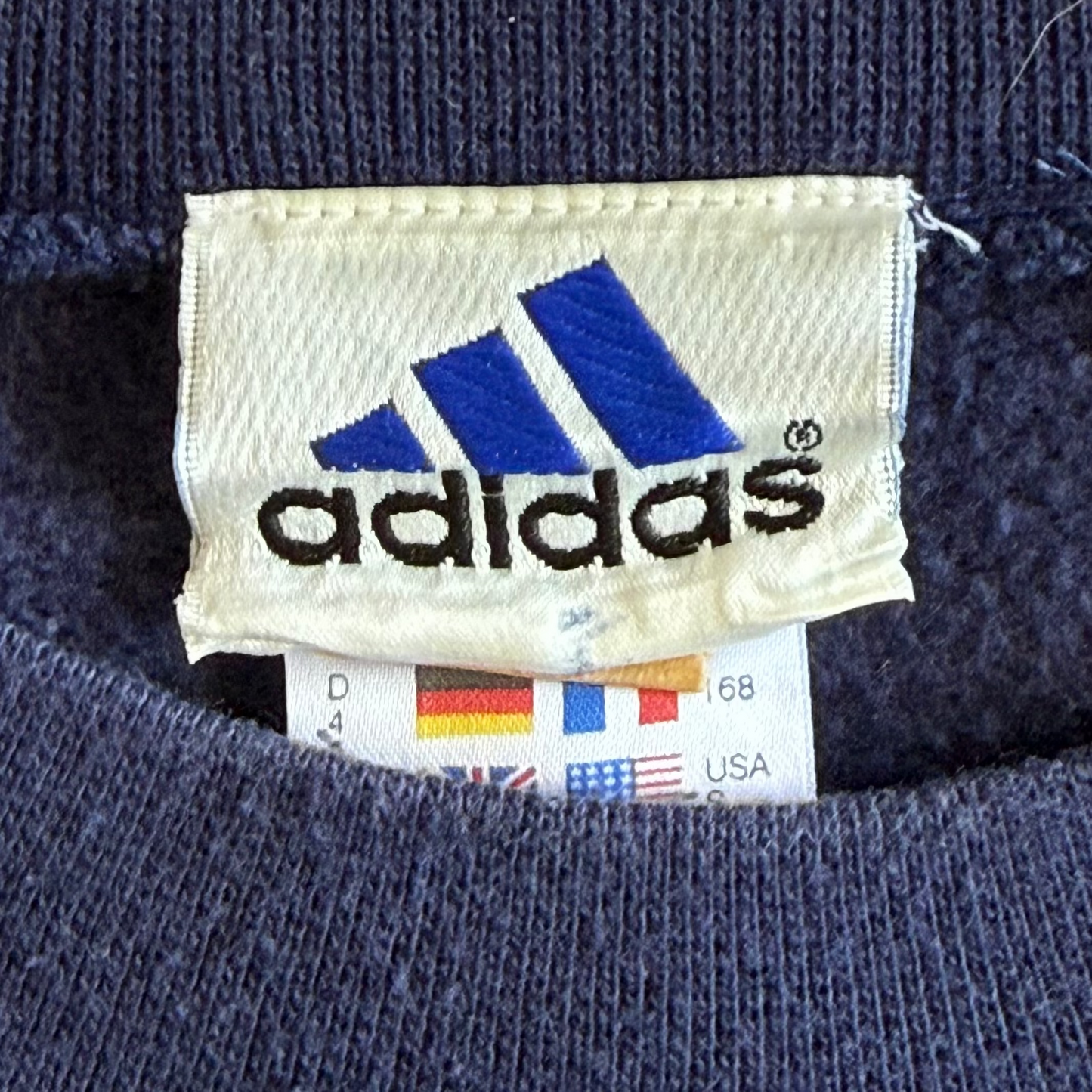 Adidas Three Stripe Sweatshirt - Small