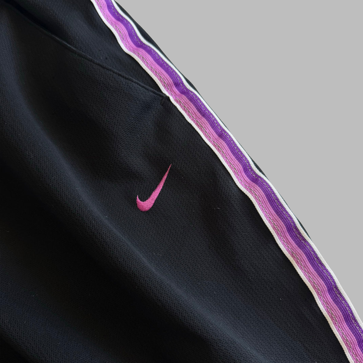 Y2K Nike Striped Active Track Pants - S