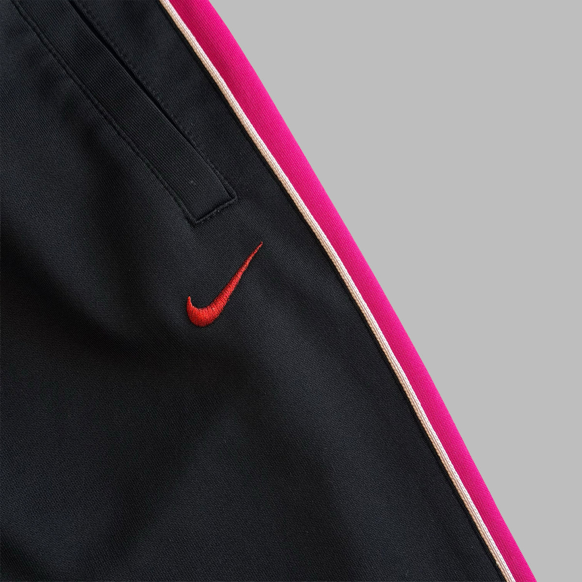 Y2K Nike Striped Active Track Pants - XS