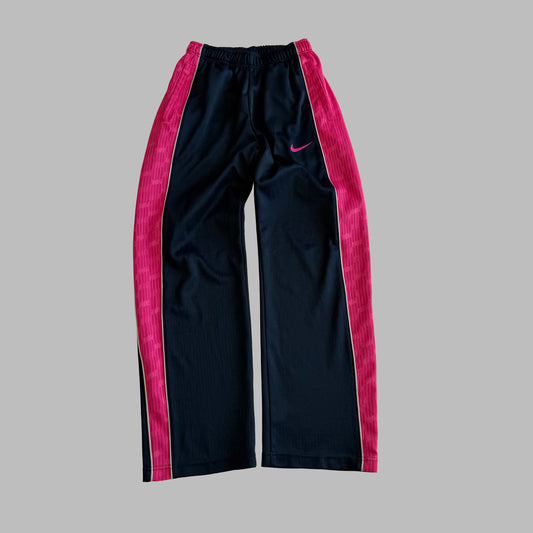 Y2K Nike Striped Active Track Pants - XS